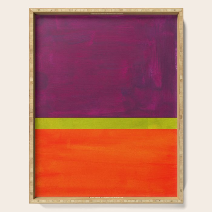 Orange Plum  Serving Tray Gallery Image 1