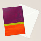 Orange Plum  Stationery Card Gallery Image 2