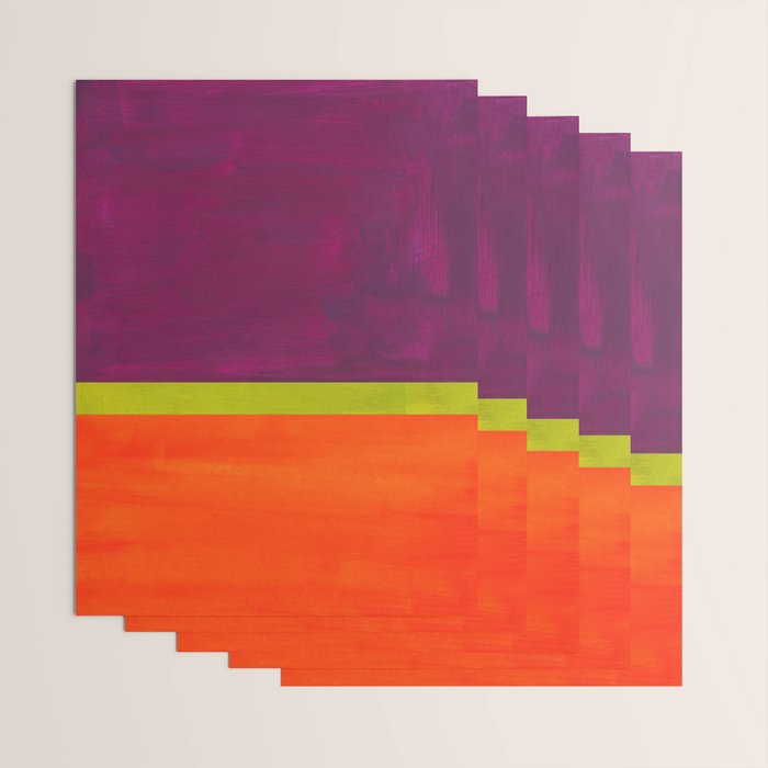 Orange Plum  Wrapping Paper Gallery Image 3