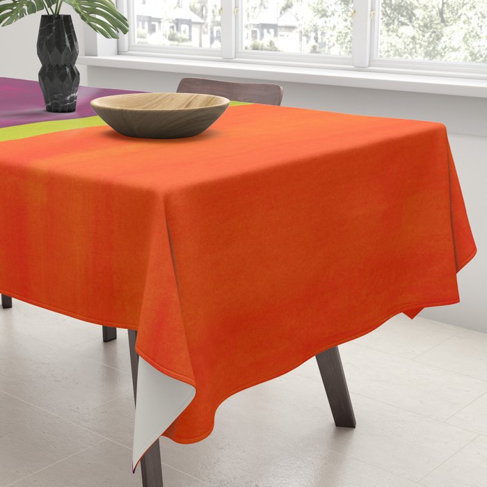 Orange Plum  Tablecloth Gallery Image 3