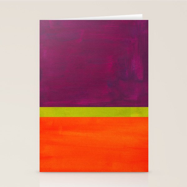 Orange Plum  Stationery Card Gallery Image 1