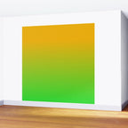 Ombre Color Orange Green Shade  Wall Mural Gallery Image 2