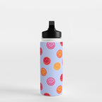Smiling faces pattern no2 Water Bottle Gallery Image 3