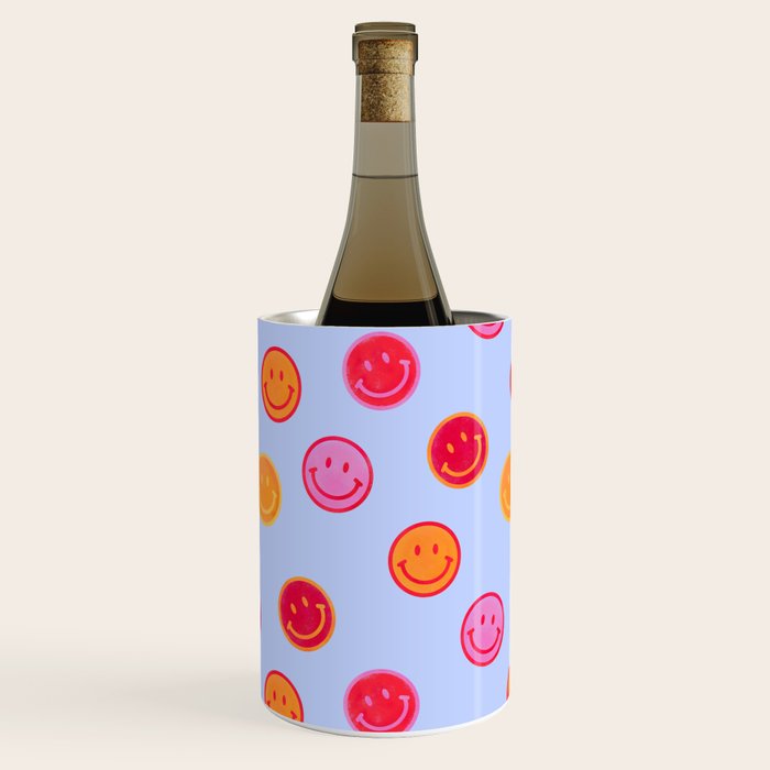 Smiling faces pattern no2 Wine Chiller Gallery Image 1