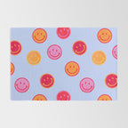 Smiling faces pattern no2 Rug Gallery Image 2