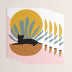 The Cat and The Sun III Wrapping Paper Gallery Image 3