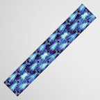 Cosmic UFO - mysterious blue flash Table Runner Gallery Image 3