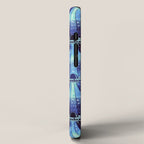 Cosmic UFO - mysterious blue flash iPhone Case Gallery Image 2