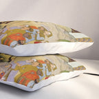 Farrukh Beg. Akbar's Triumphal Entry into Surat. Akbarnama Pillow Sham Gallery Image 3