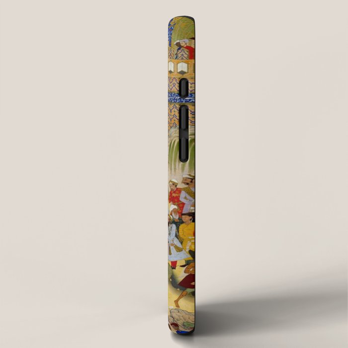 Farrukh Beg. Akbar's Triumphal Entry into Surat. Akbarnama iPhone Case Gallery Image 2