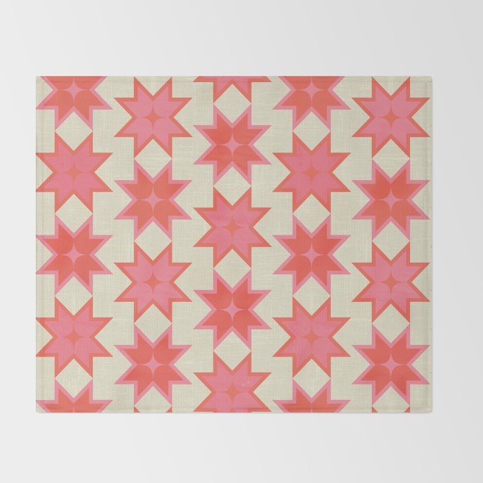 Celestial Winter Quilt Pattern Throw Blanket Gallery Image 2