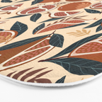 Pomegranate - Terracotta Bath Mat Gallery Image 3