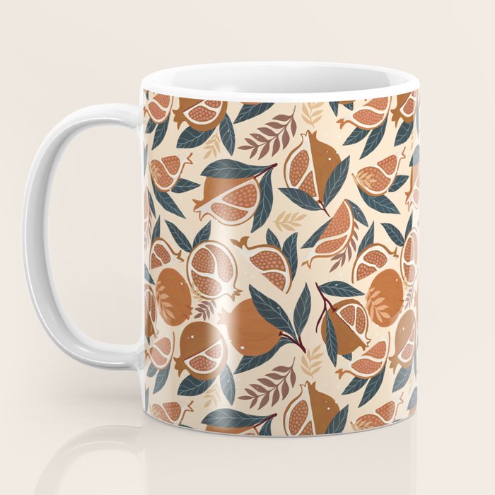 Pomegranate - Terracotta Coffee Mug Gallery Image 3