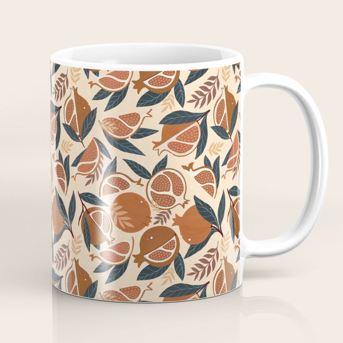 Pomegranate - Terracotta Coffee Mug Gallery Image 1