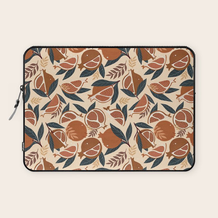 Pomegranate - Terracotta Laptop Sleeve Gallery Image 1