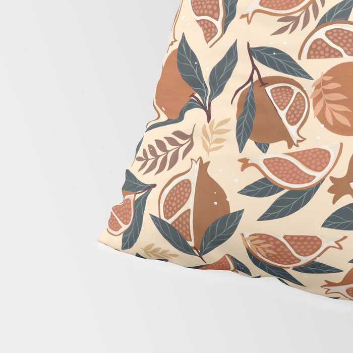 Pomegranate - Terracotta Pillow Sham Gallery Image 4