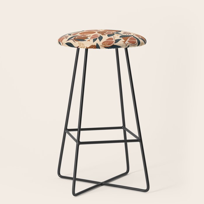 Pomegranate - Terracotta Stool Gallery Image 1