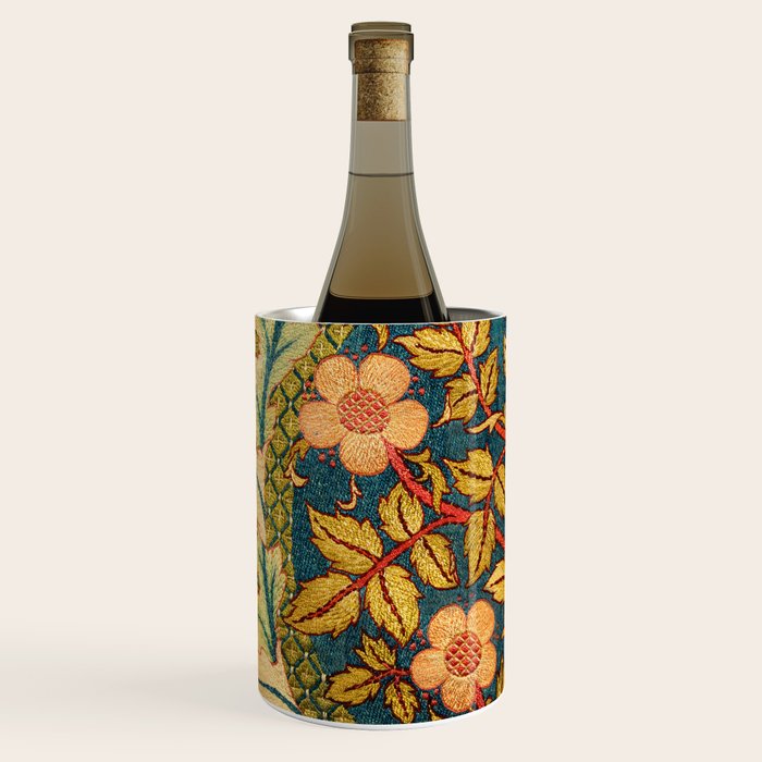 William Morris "Rose Wreath" Wine Chiller Gallery Image 2