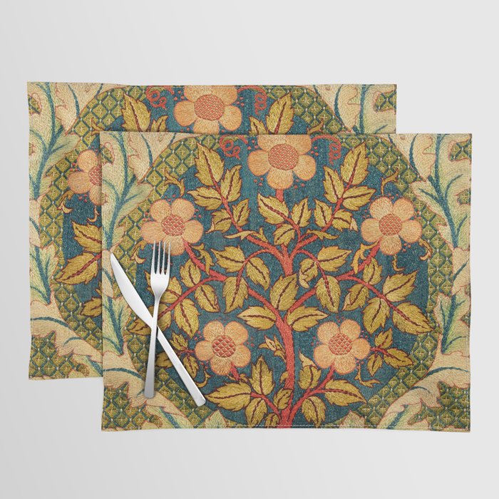 William Morris "Rose Wreath" Placemat Gallery Image 1