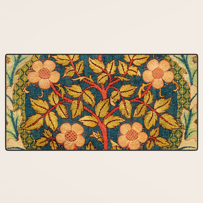 William Morris "Rose Wreath" Desk Mat Gallery Image 3