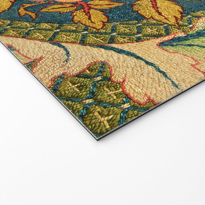William Morris "Rose Wreath" Welcome Mat Gallery Image 2