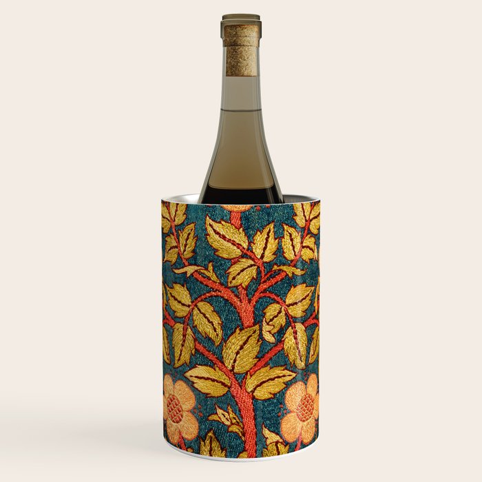 William Morris "Rose Wreath" Wine Chiller Gallery Image 1