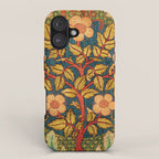 William Morris "Rose Wreath" iPhone Case Gallery Image 1