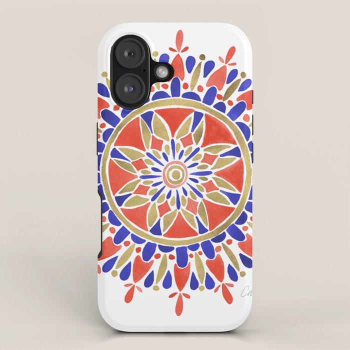 Mandala - America Palette iPhone Case Gallery Image 1