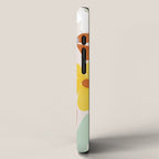floral shapes retro iPhone Case Gallery Image 2