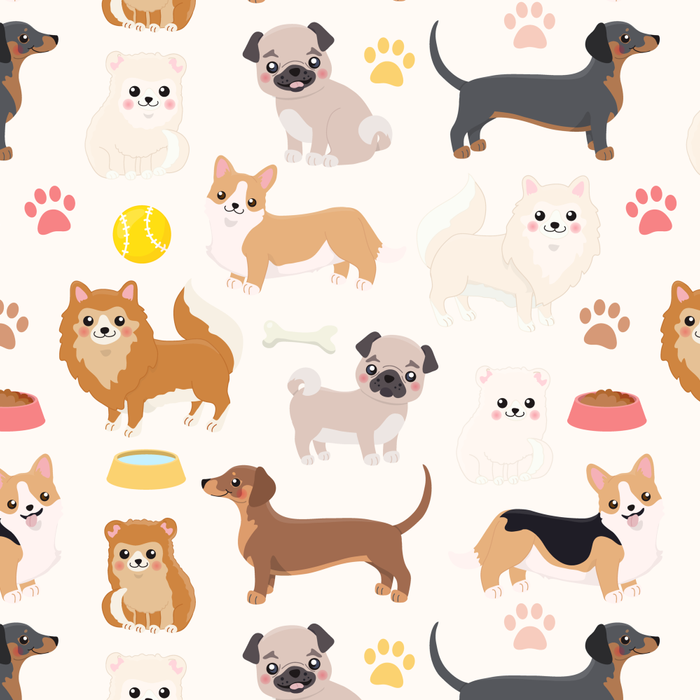 Cute Dog Pattern Coffee Mug Gallery Image 2