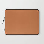 Solid Terracotta Laptop Sleeve Gallery Image 1