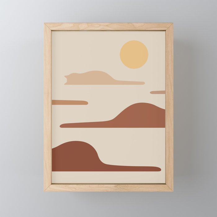 Cat Landscape 27 Mini Art Print Gallery Image 1