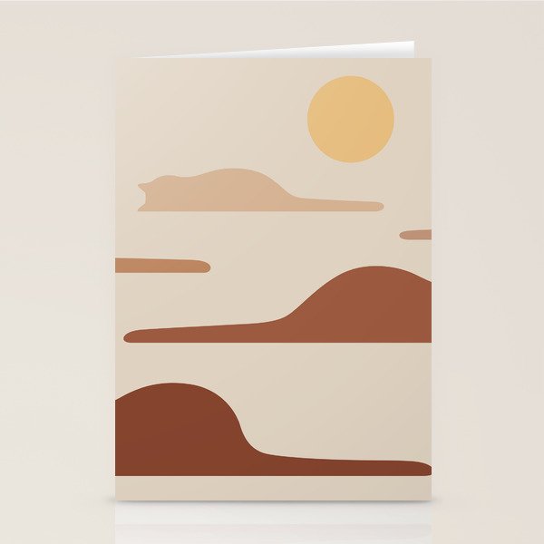 Cat Landscape 27 Stationery Card Gallery Image 2