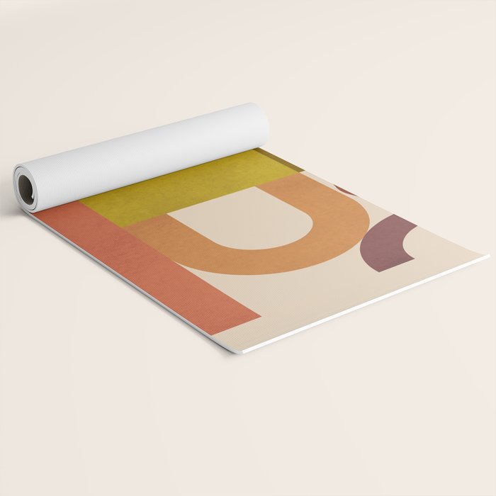 Geometric Shapes 244 Yoga Mat Gallery Image 2
