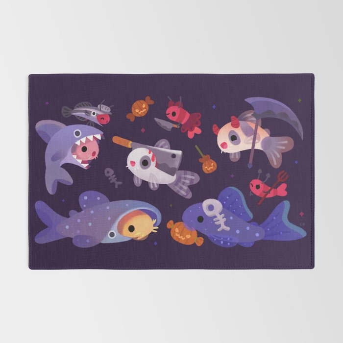 Spooky Cory cats Rug Gallery Image 2