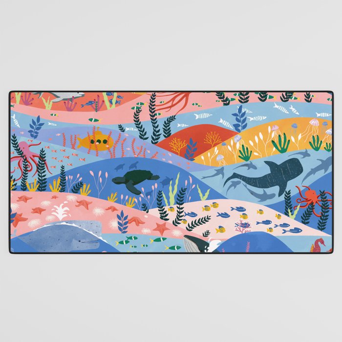 oceans Desk Mat Gallery Image 3