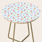 Wild Grace - Abstract Floral Coordinate Pattern Side Table Gallery Image 2