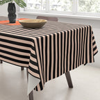 Abstraction_SUNSET_LINE_ART_Minimalism_001 Tablecloth Gallery Image 3