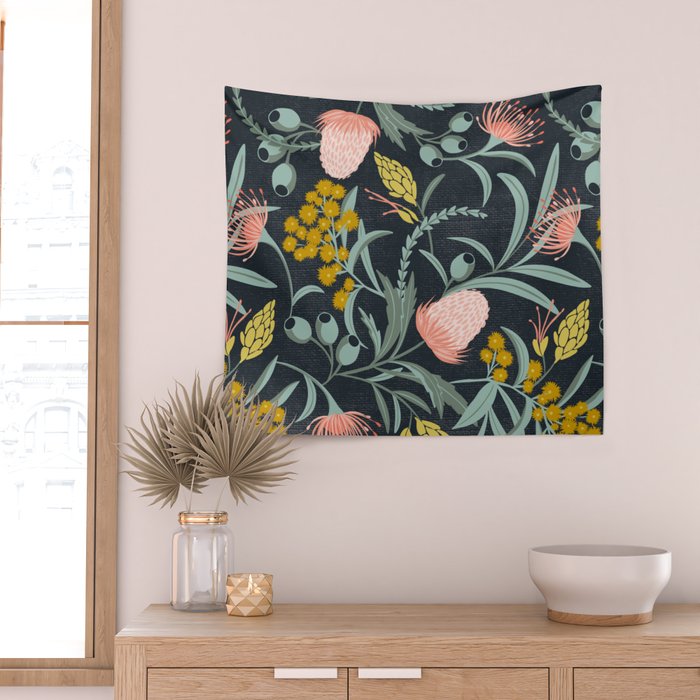 Flora Australis Wall Tapestry Gallery Image 2
