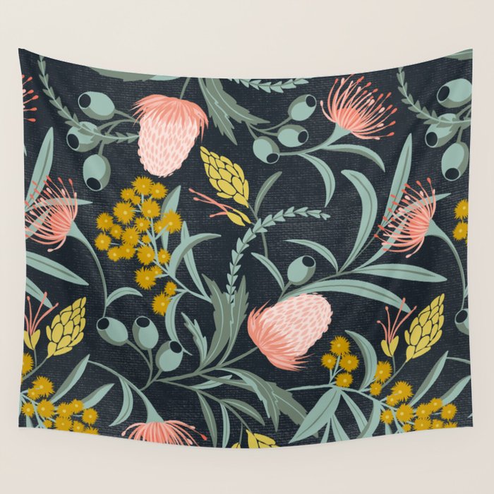 Flora Australis Wall Tapestry Gallery Image 4