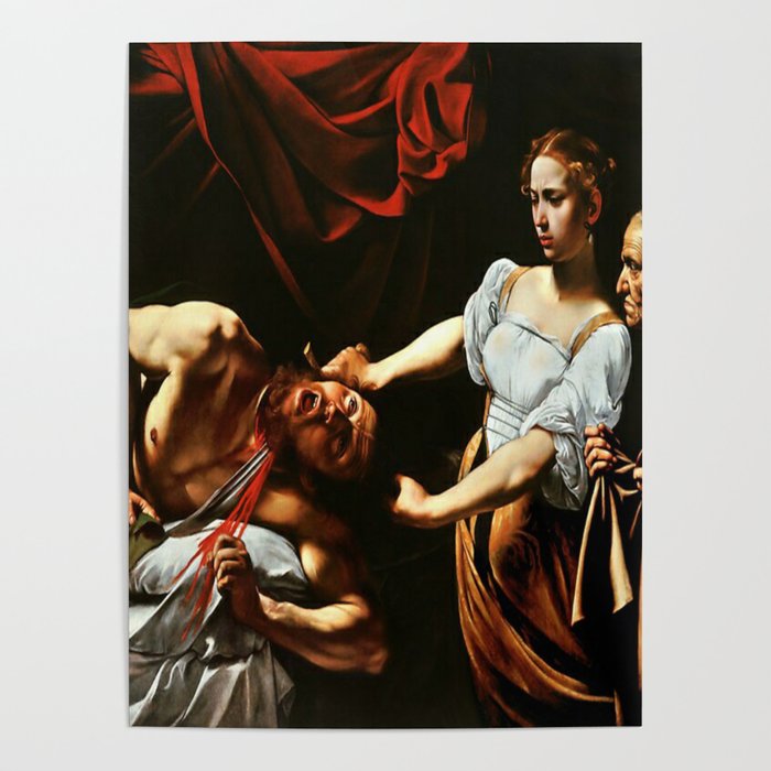 Caravaggio - Judith Beheading Holofernes Poster Gallery Image 1
