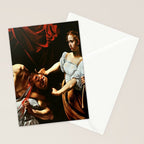 Caravaggio - Judith Beheading Holofernes Stationery Card Gallery Image 2
