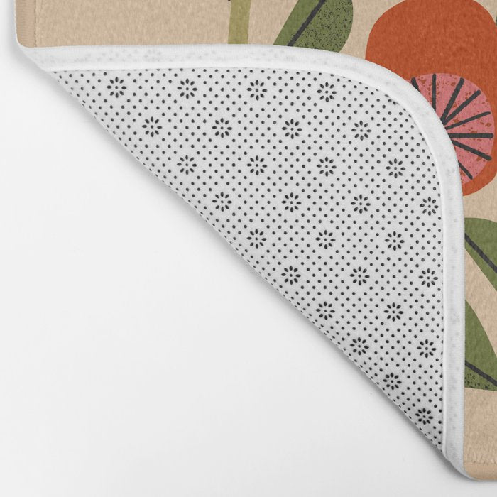 Three Flowers Bath Mat Gallery Image 2