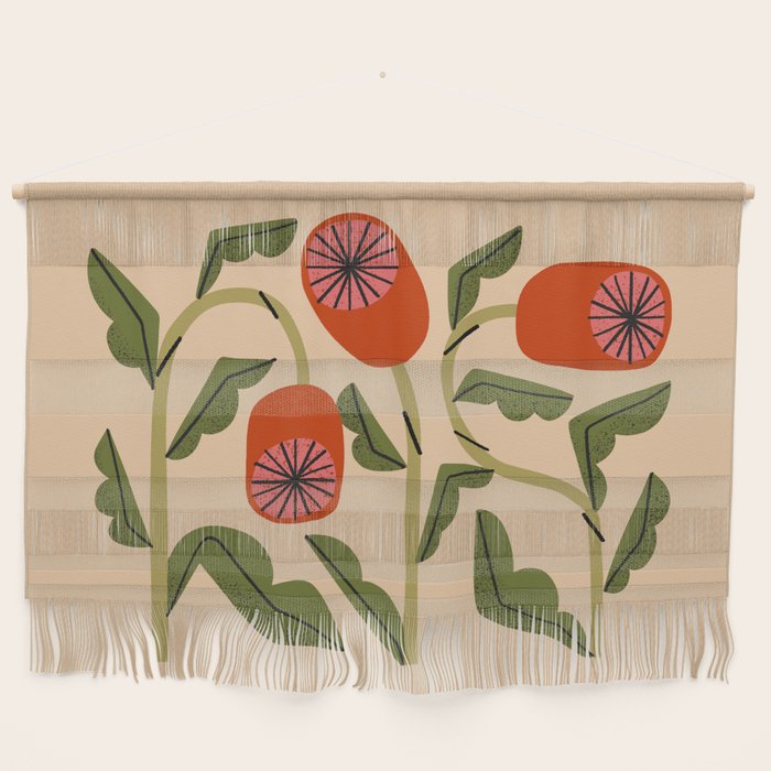 Three Flowers Wall Hanging Gallery Image 1
