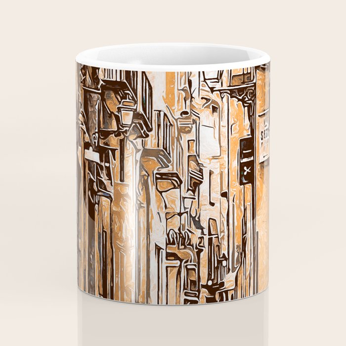 Barcelona, Gothic Quarter Coffee Mug Gallery Image 4