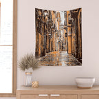 Barcelona, Gothic Quarter Wall Tapestry Gallery Image 2