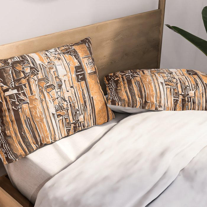 Barcelona, Gothic Quarter Pillow Sham Gallery Image 2
