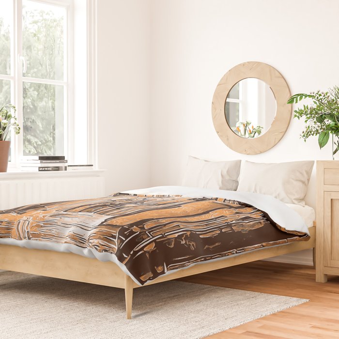 Barcelona, Gothic Quarter Duvet Cover Gallery Image 2