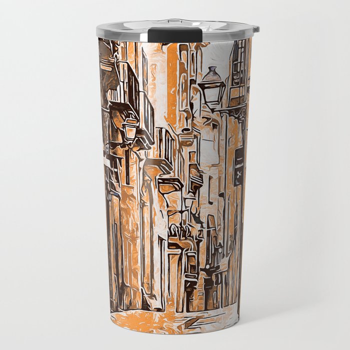Barcelona, Gothic Quarter Travel Mug Gallery Image 1