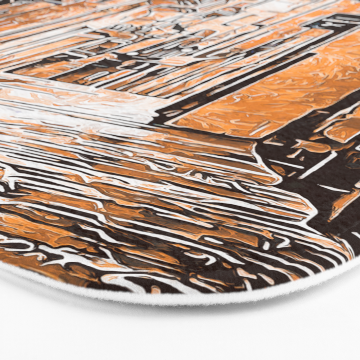 Barcelona, Gothic Quarter Bath Mat Gallery Image 3